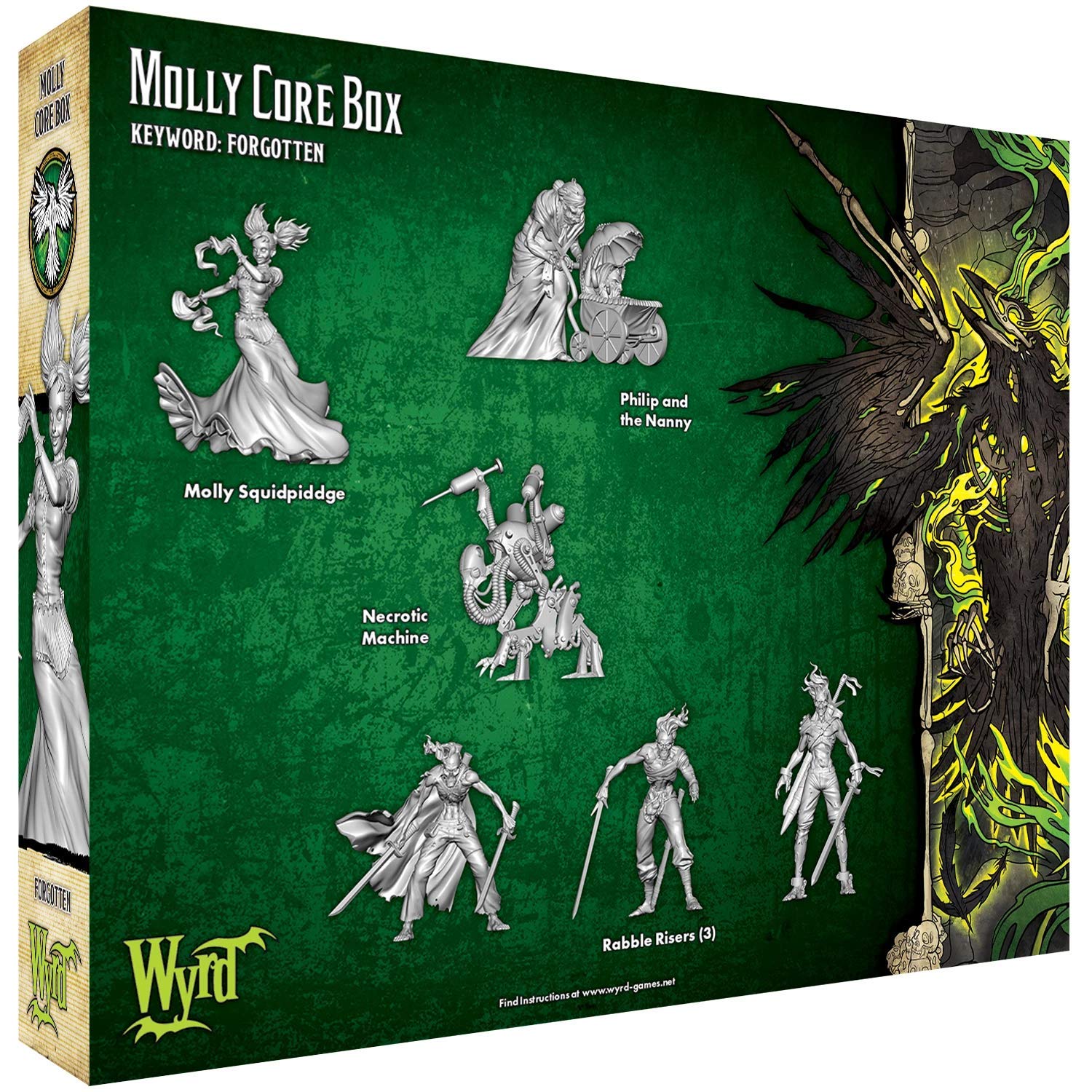 Amazon.com: Malifaux Third Edition Resurrectionists Molly Core Box